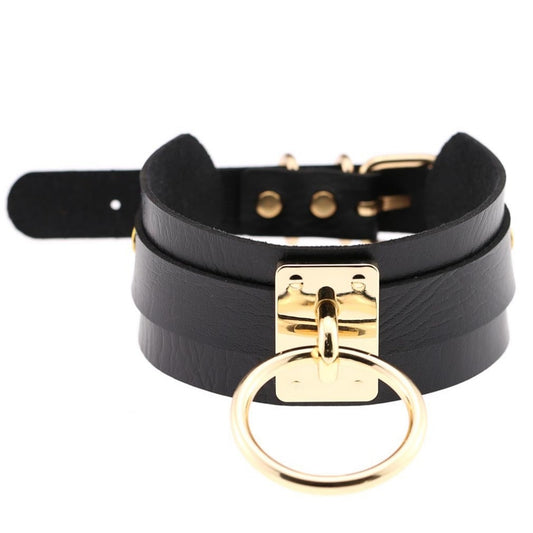 O-Ring Leather Color Collars