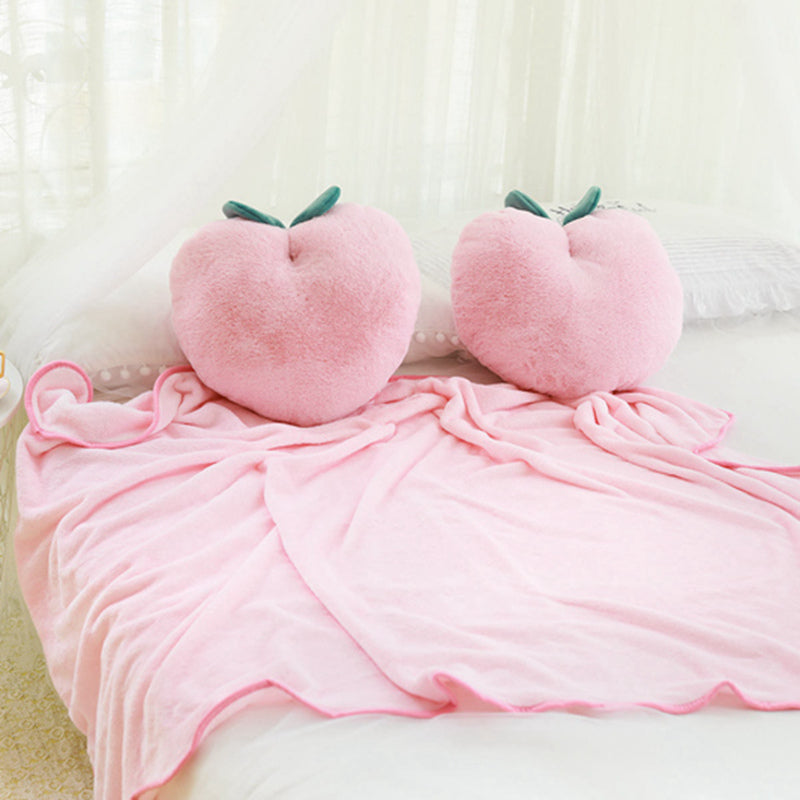 Creative Simulation Fruit Plush Toy Peach Cushion