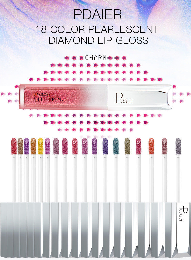 Pearly Moisturizing Lip Glaze Future Series INS Cross-borde