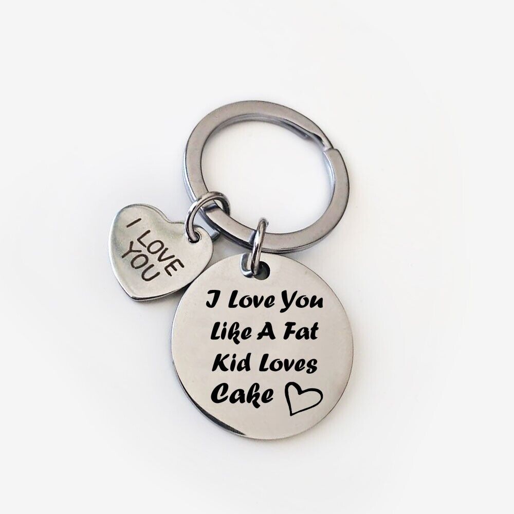 Couple Funny Keychain Gifts For Him Her Girlfriend Boyfriend Love Key Ring Tag