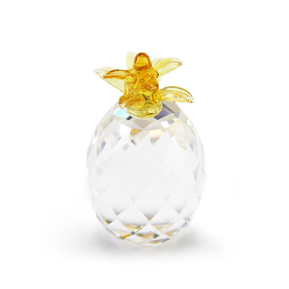 Family Personality Crystal Pineapple Ornaments
