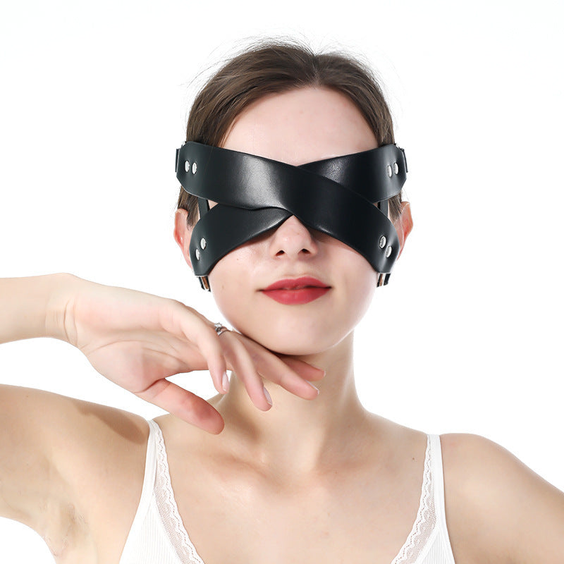 Leather Erotic Eye Women's Products Mask