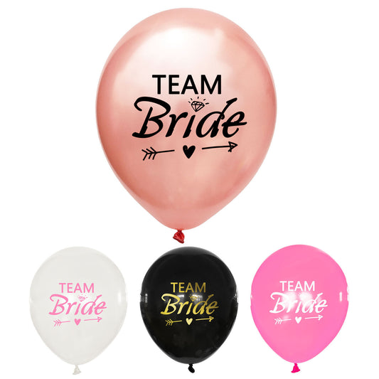 Team Bride Wedding Bachelorette Hen Party Balloon