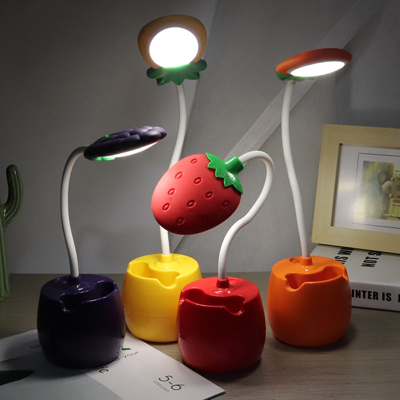 Multifunctional Fruit Table lamp USB Charging Bedroom Night Light