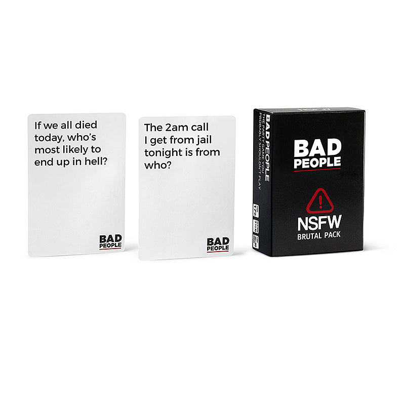 Card board game BAD PEOPLE