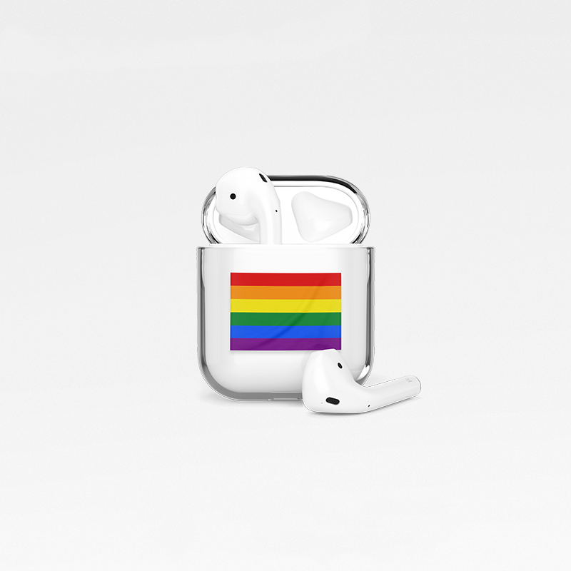 Rainbow earphone case