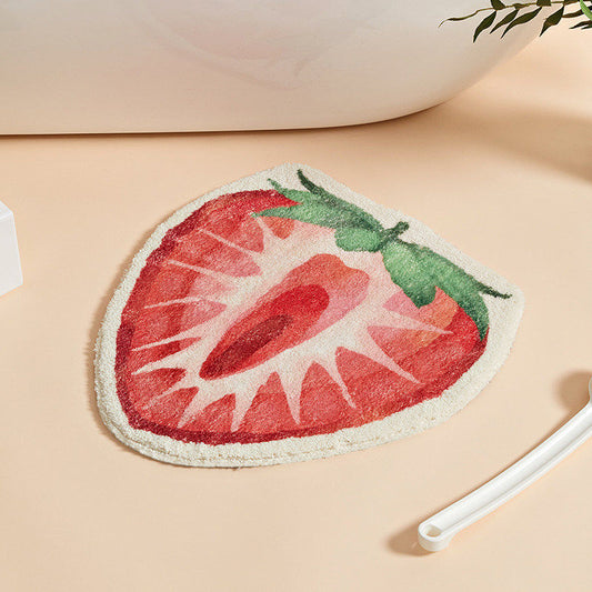 Non-slip, Wear-resistant And Easy-to-clean Fruit-shaped Carpet