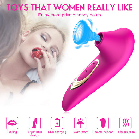 5-frequency Suction Massagers