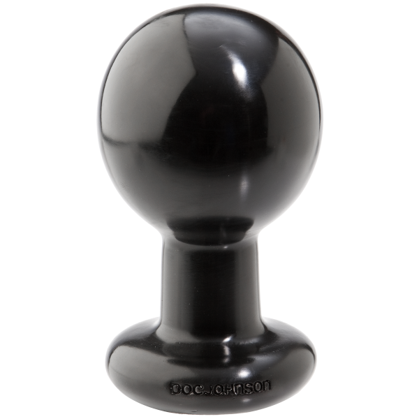 Ball Shape Anal Plug Large Black