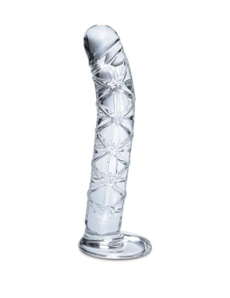 Icicles No. 60 Glass G-Spot Dong Clear