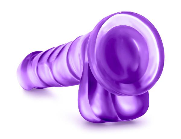 Sweet N Hard 4 Dong Suction Cup & Balls Purple