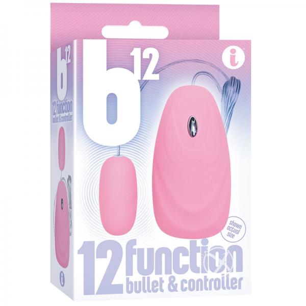 B12 Bullet Vibrator and Controller Pink