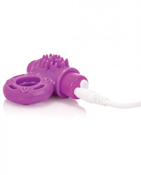 Screaming O Charged Owow Vooom Vibrating Cock Ring Purple