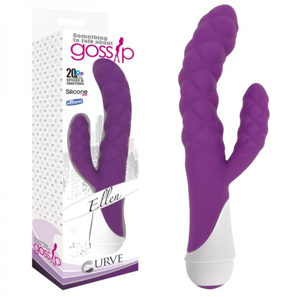 Gossip Ellen Violet Purple Rabbit Vibrator
