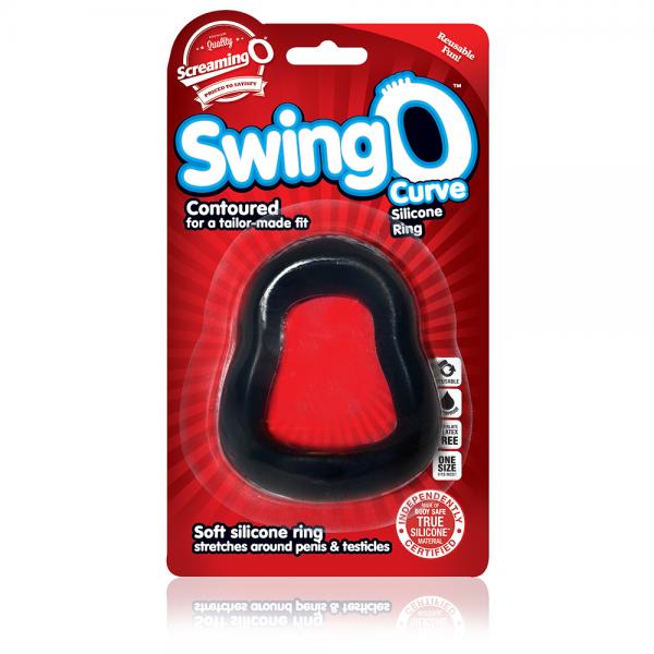 Screaming O SwingO Curved Black C-Ring