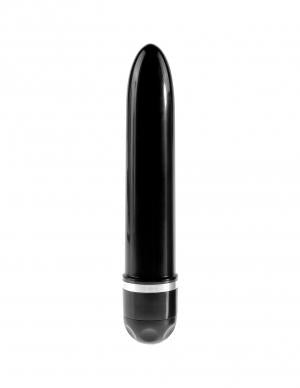 King Cock 6 inches Vibrating Stiffy Beige