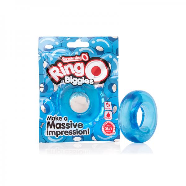 Ringo Biggies Blue Thick Cock Ring