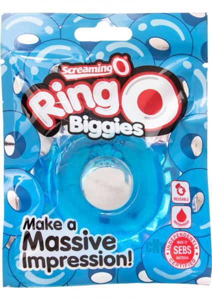 Ringo Biggies Blue Thick Cock Ring