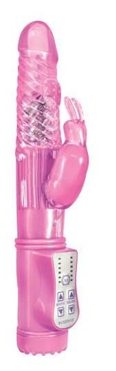 Energize Her Bunny 2 Rechargeable Dual Motors 36 Function 6 Rotation Modes Waterproof  Pink