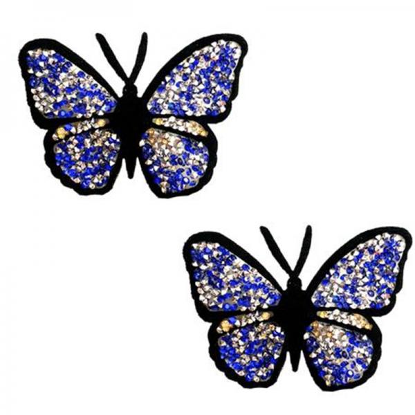 Neva Nude Reusable Pasty Butterfly Jewels Pasties