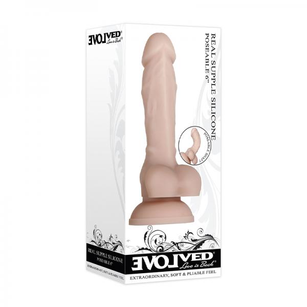 Evolved Real Supple Silicone Poseable 6 Inch
