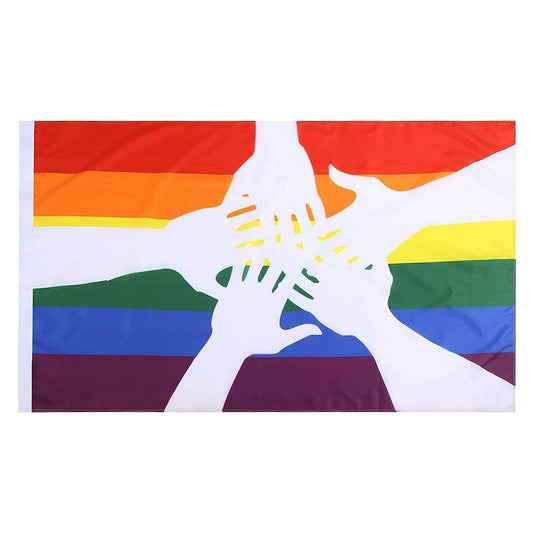 Seven-color Rainbow Lesbian Flag Customized Processing LGBT
