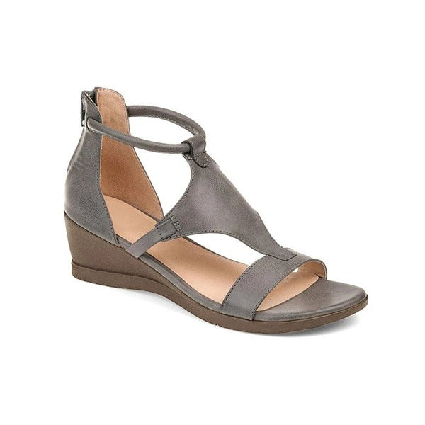 Summer Wedges Heel Sandals Casual Women's Roman Shoes