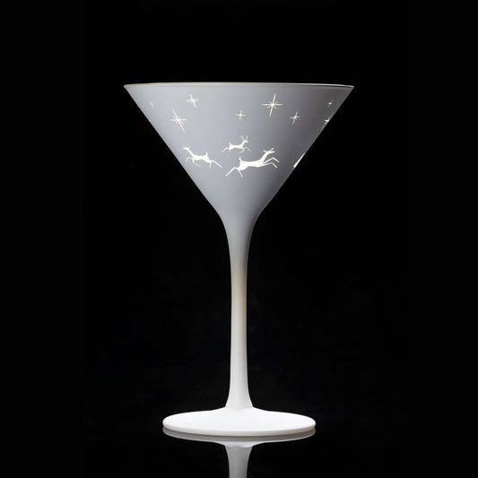 Wonderland White Martini 8.5oz (Set of 4)