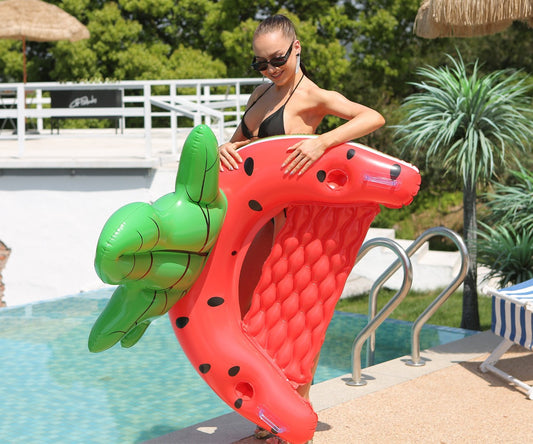 Fruit Floating Bed Recliner Portable Hammock Water Inflatable Pineapple