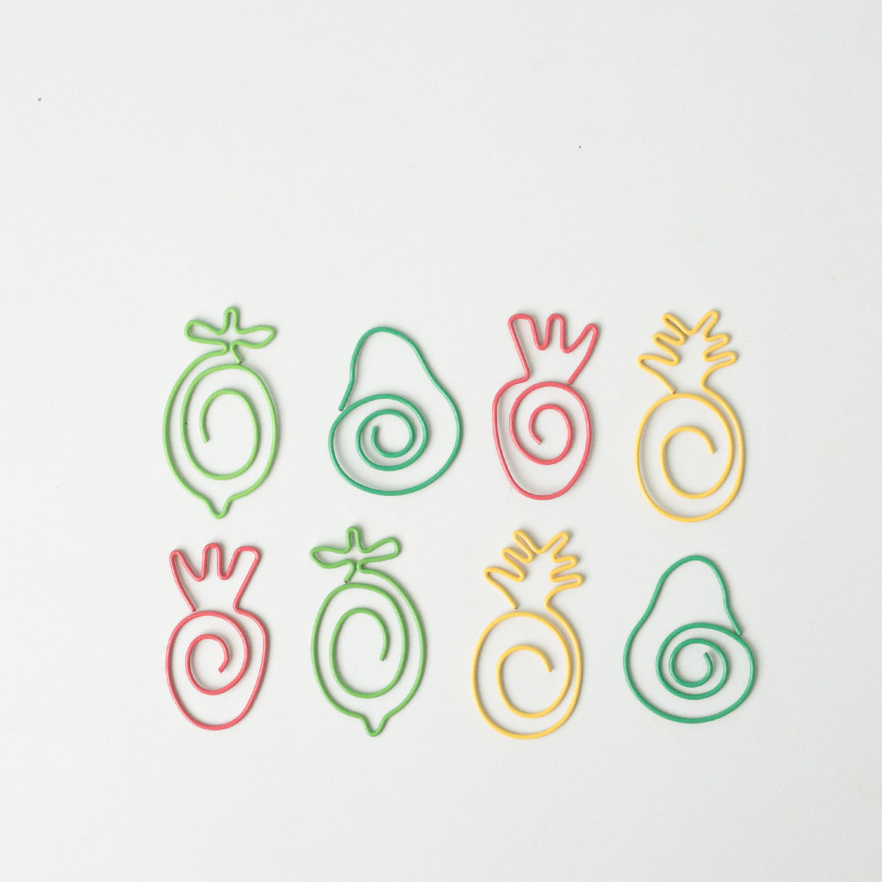 Shaped Wire Fruit Party Creative Metal Pin