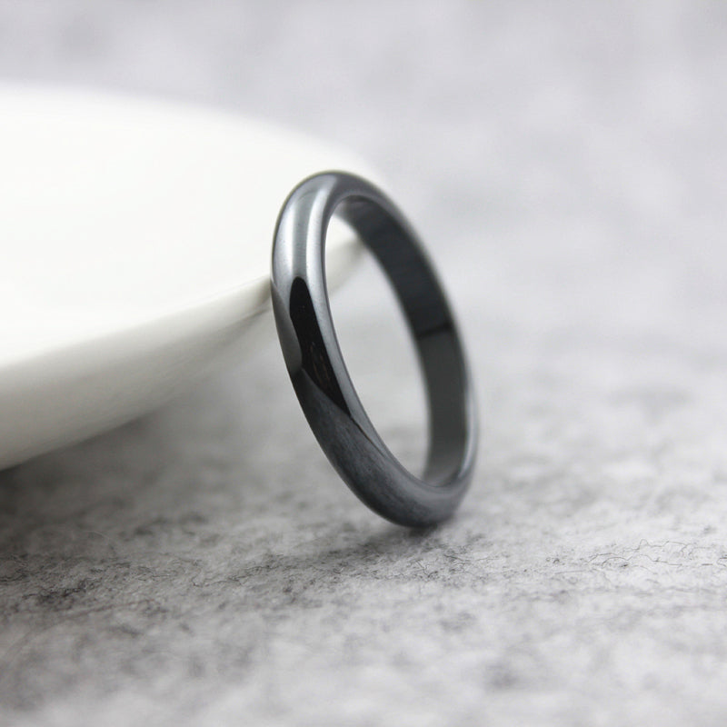 Boundary Black Gallstone Ring Without Magnetic Surface