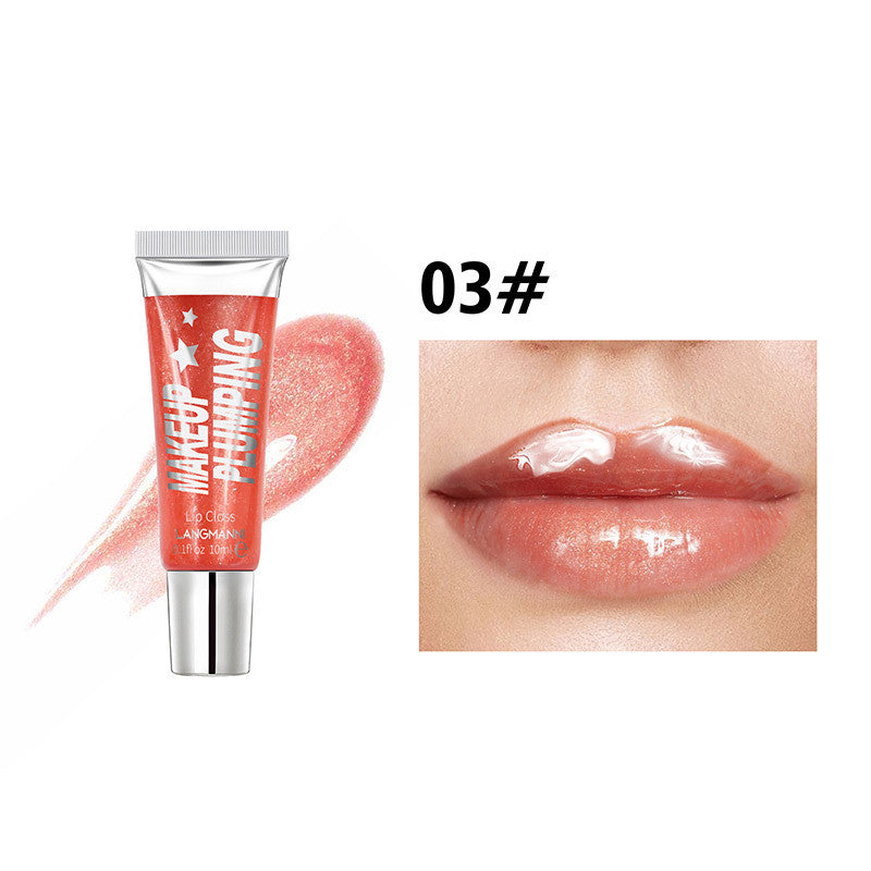 Transparent Lip Gloss Lotion Plump And Moisturize Lips