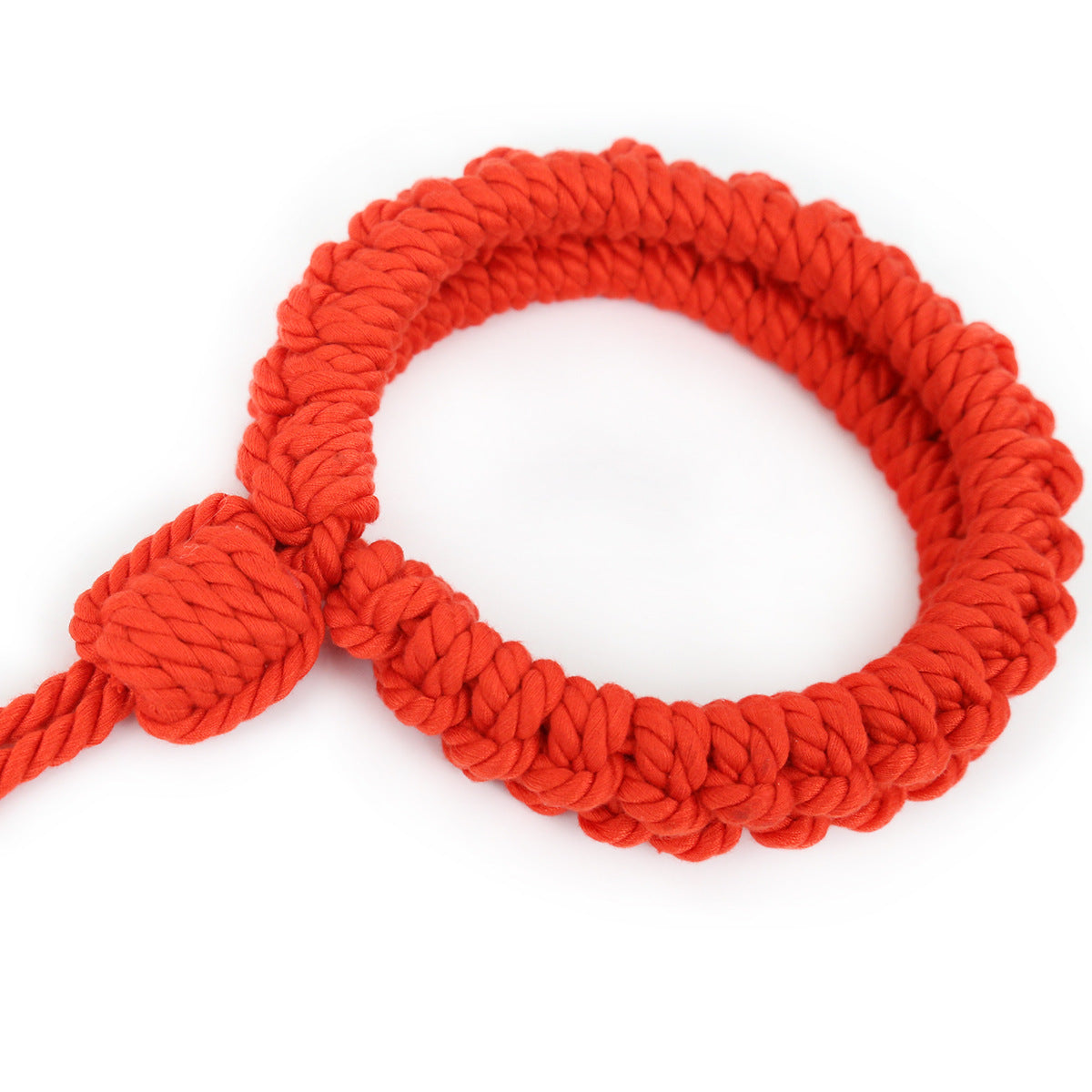 Collar Bundled With Cotton And Hemp Rope Performance Props