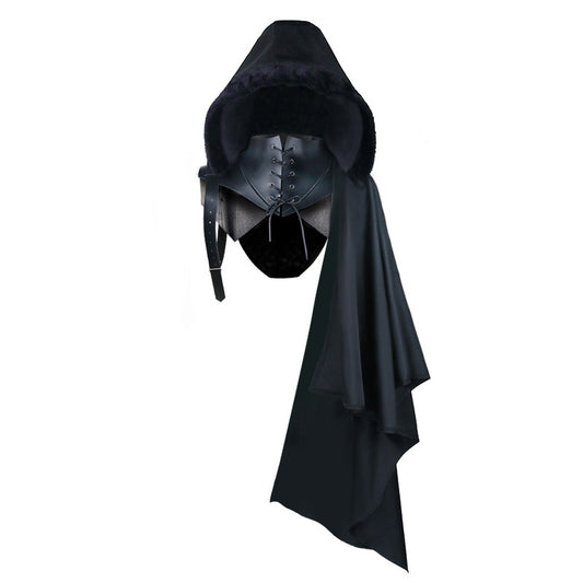 Grim Reaper Cape Halloween Party Devil Dress Up Costume