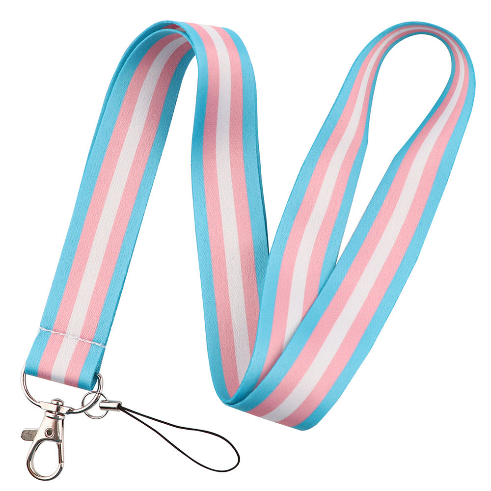 A Variety Of Polyester Webbing ID Card Mobile Phone Camera Hanging Neck Lanyard